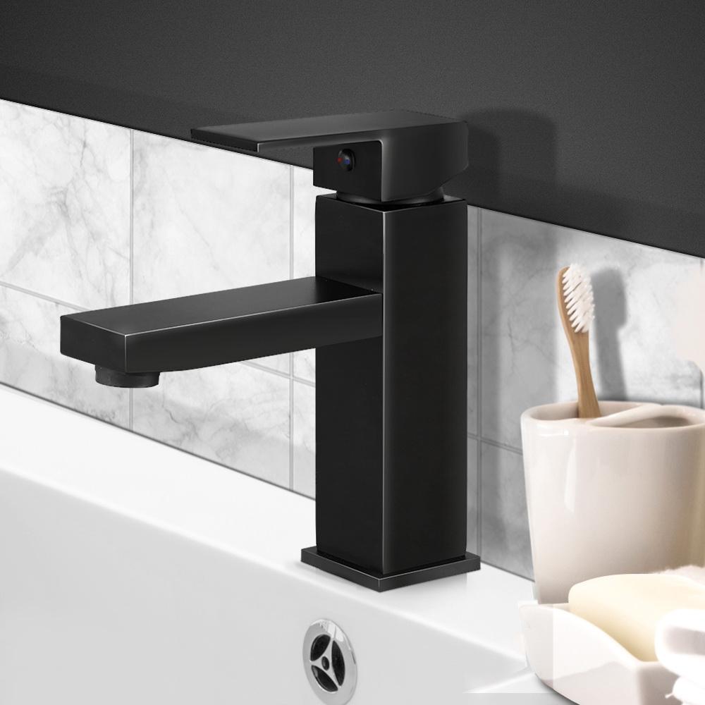 Cefito Basin Mixer Tap Faucet in polished chrome finish, showcasing its sleek design and durable materials, ideal for modern bathrooms.