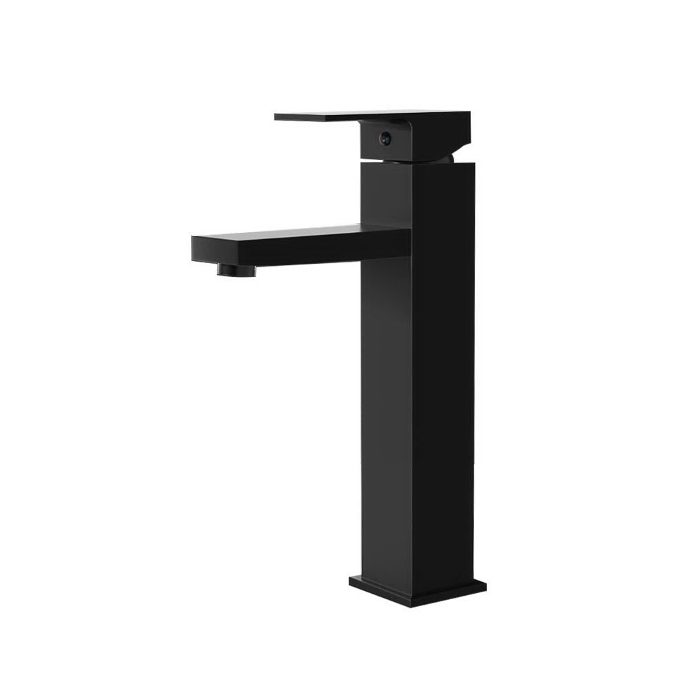 Cefito Basin Mixer Tap Faucet in matte black finish, showcasing its sleek design and high-quality materials.