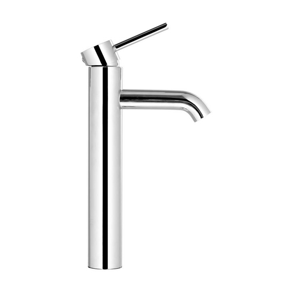 Cefito Basin Mixer Tap in polished chrome finish, showcasing its sleek design and high-quality materials.