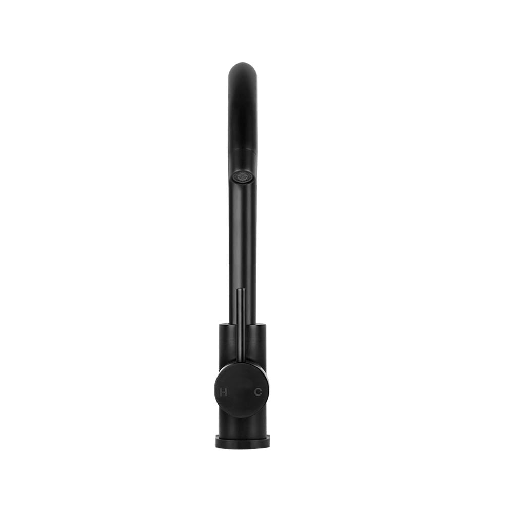 Cefito Kitchen Mixer Faucet Tap in matte black finish, showcasing its sleek design and modern features.