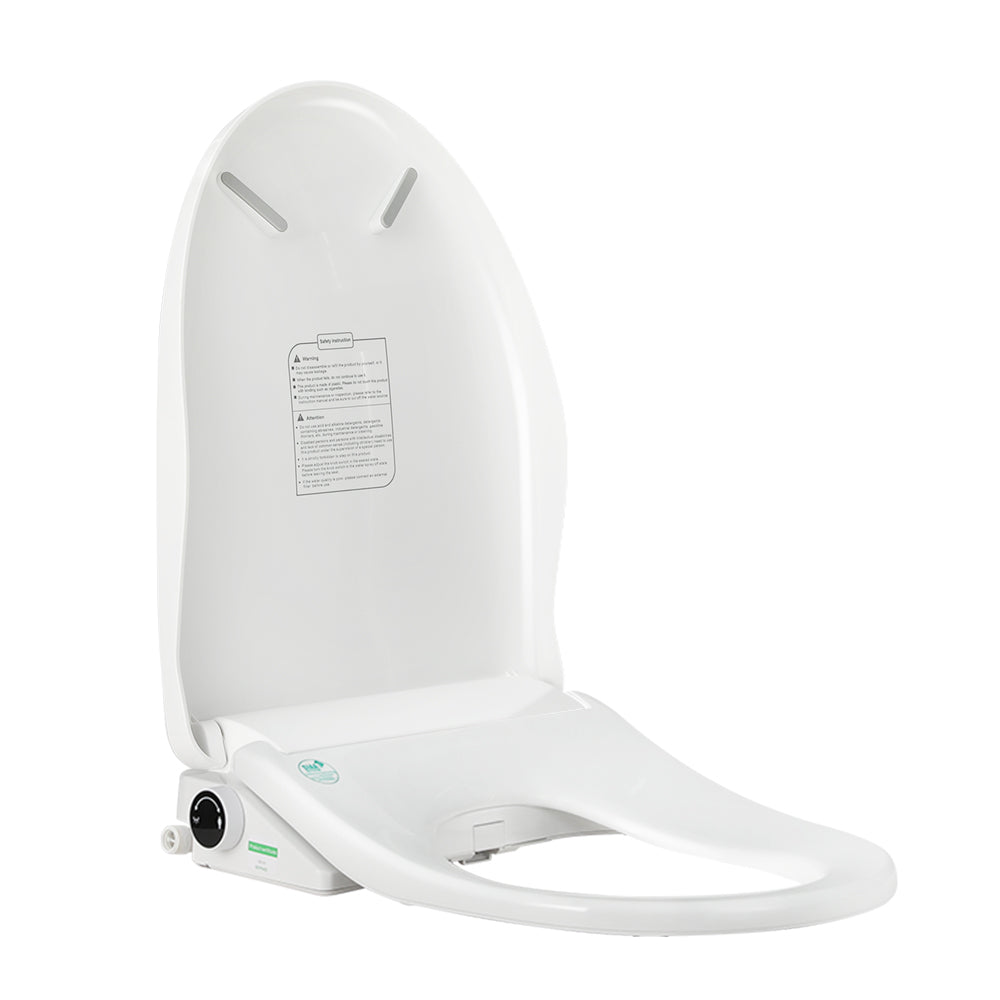 Cefito Non Electric Bidet Toilet Seat Cover in white, showcasing its dual nozzle and adjustable features for enhanced hygiene.