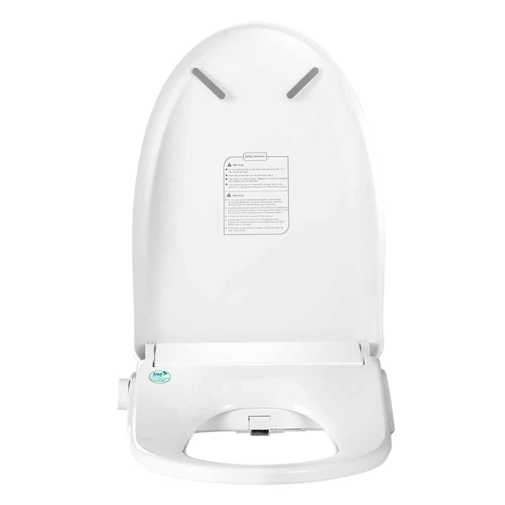 Cefito Non Electric Bidet Toilet Seat Cover in white, showcasing its dual nozzle and adjustable features for enhanced hygiene.