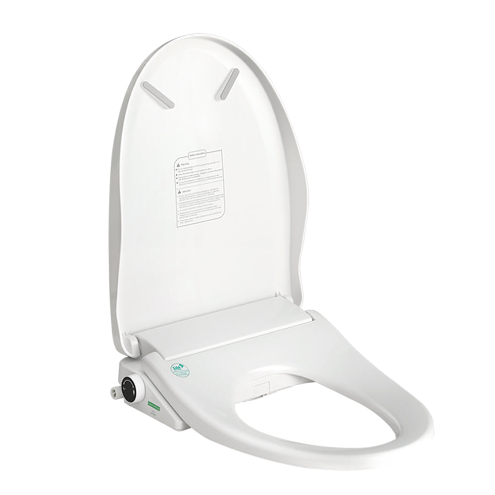 Cefito Non Electric Bidet Toilet Seat Cover in white, showcasing its dual nozzle and adjustable features for enhanced hygiene.