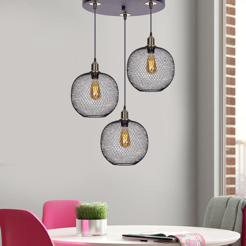 HIVE Ceiling Lamp in black and gold, featuring three E27 bulb sockets and a modern design, perfect for stylish illumination.