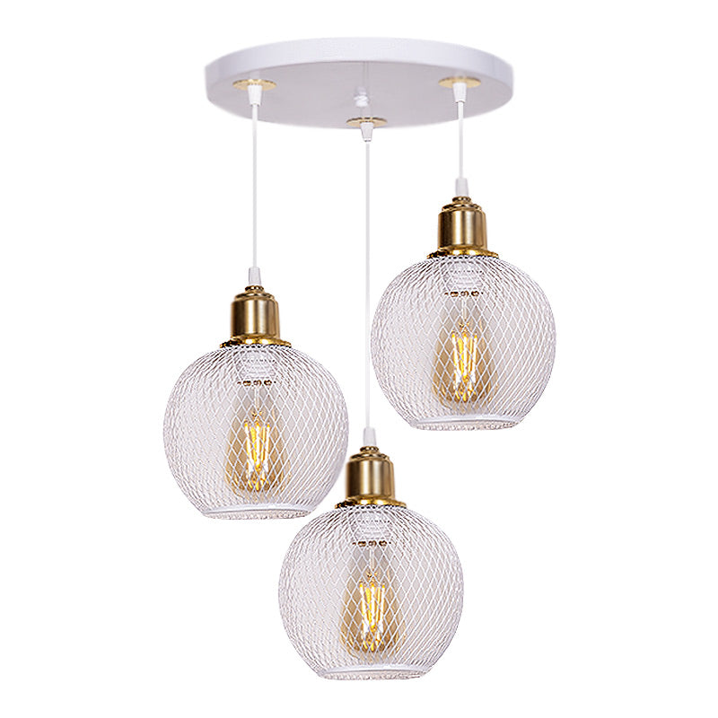 HIVE Ceiling Lamp in white and gold, featuring three E27 bulb sockets and a modern design, ideal for various interior spaces.