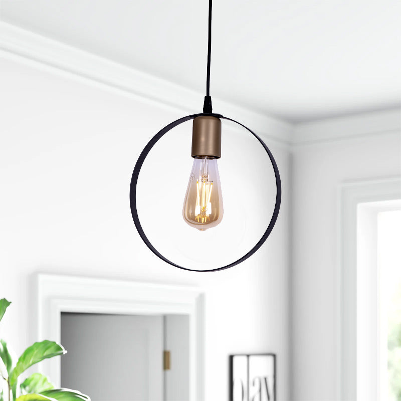 A sleek black metallic ceiling lamp SEMPRE, measuring 25x10x70cm, designed for modern interiors.