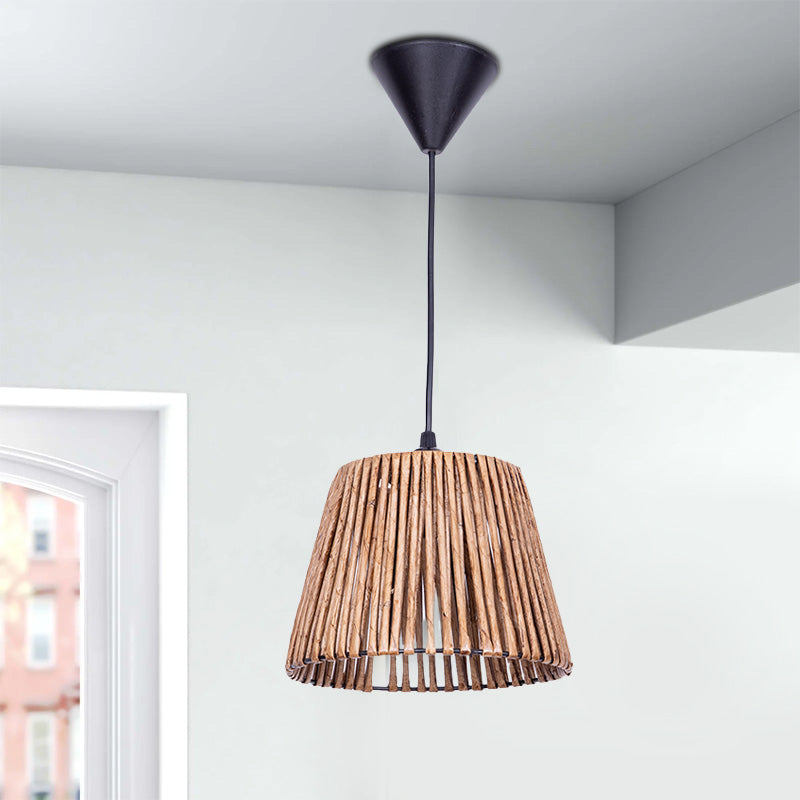 NEST Ceiling Light in natural paper design, dimensions 20x20x65 cm, perfect for home and commercial use.