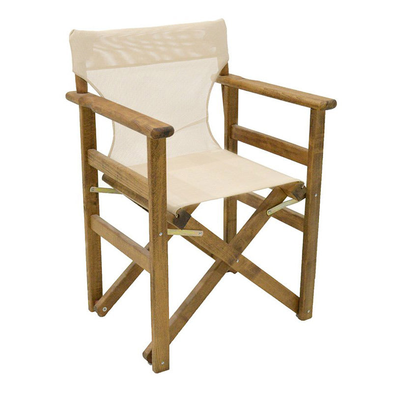 Set of 10 cream waterproof chair covers for garden armchairs, designed for protection and style.