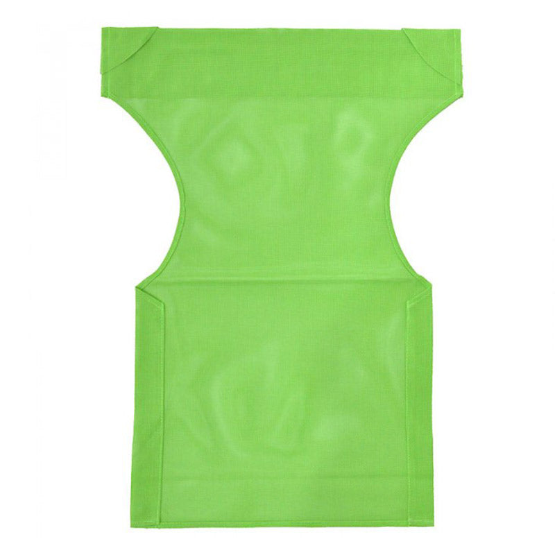 Set of 10 light green waterproof chair covers for garden armchairs, designed to protect furniture from weather elements.