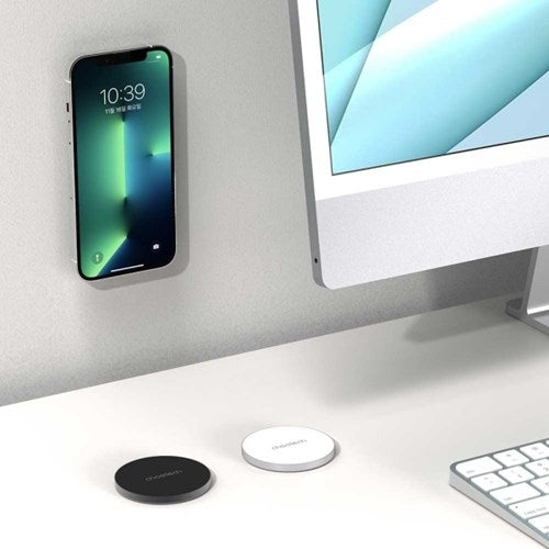 CHOETECH H053 Magnetic Phone Holder showcasing strong magnetic absorption and sleek design, compatible with iPhone 12 and 13.