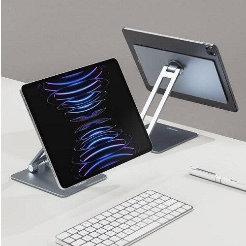 CHOETECH H069 Magnetic Adjustable Angle Holder for 12.9-inch iPad Pro, showcasing its strong magnet and adjustable features.