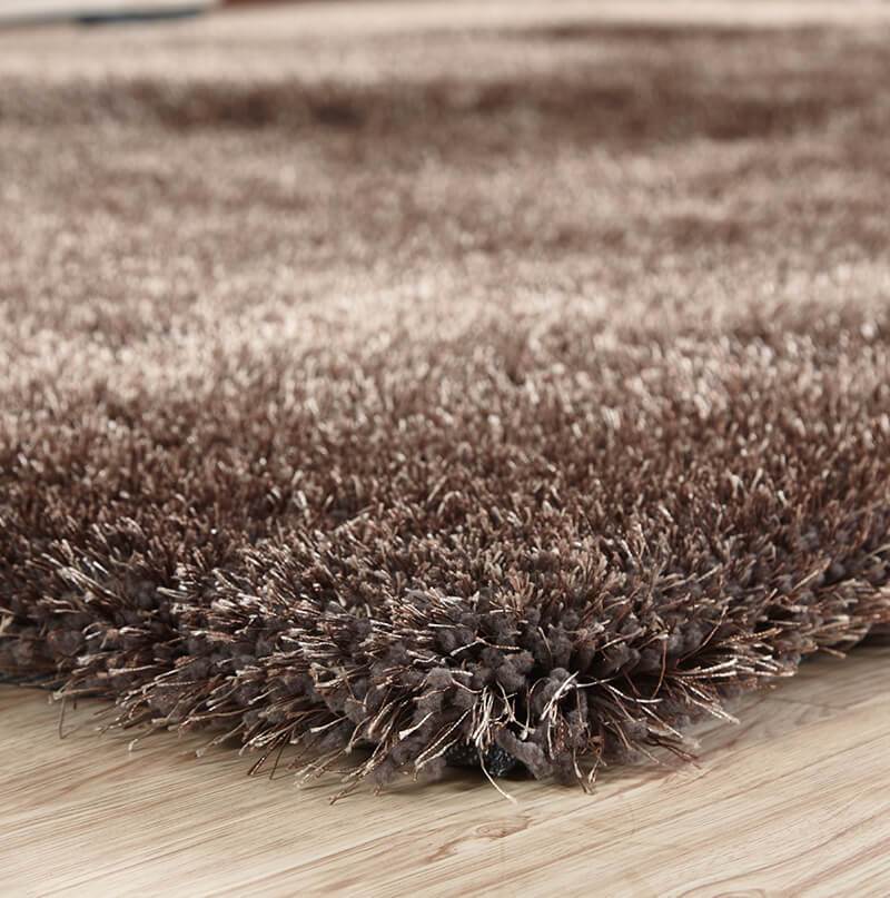 Chubby Charcoal Grey Area Rug showcasing a soft shaggy texture, perfect for home decor.