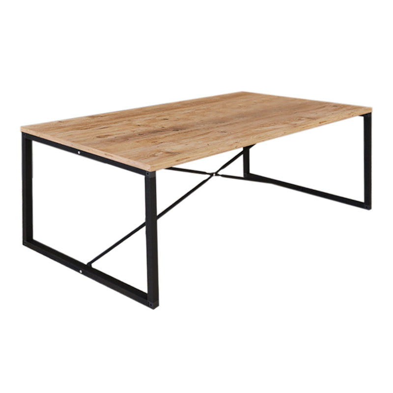 JAVA Coffee Table in pine oak finish, dimensions 100x55x42 cm, showcasing its modern design and durable construction.