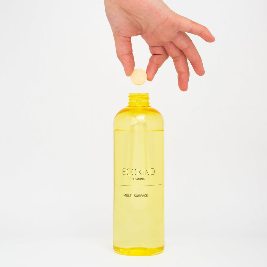 Complete Clean Kit featuring eco-friendly cleaning products in sustainable packaging.