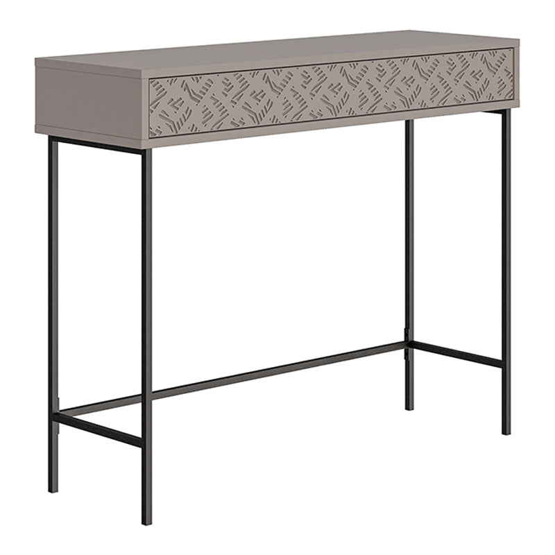 Console Table EGIPT in light mocha, featuring a sleek design and durable construction, ideal for home or office use.