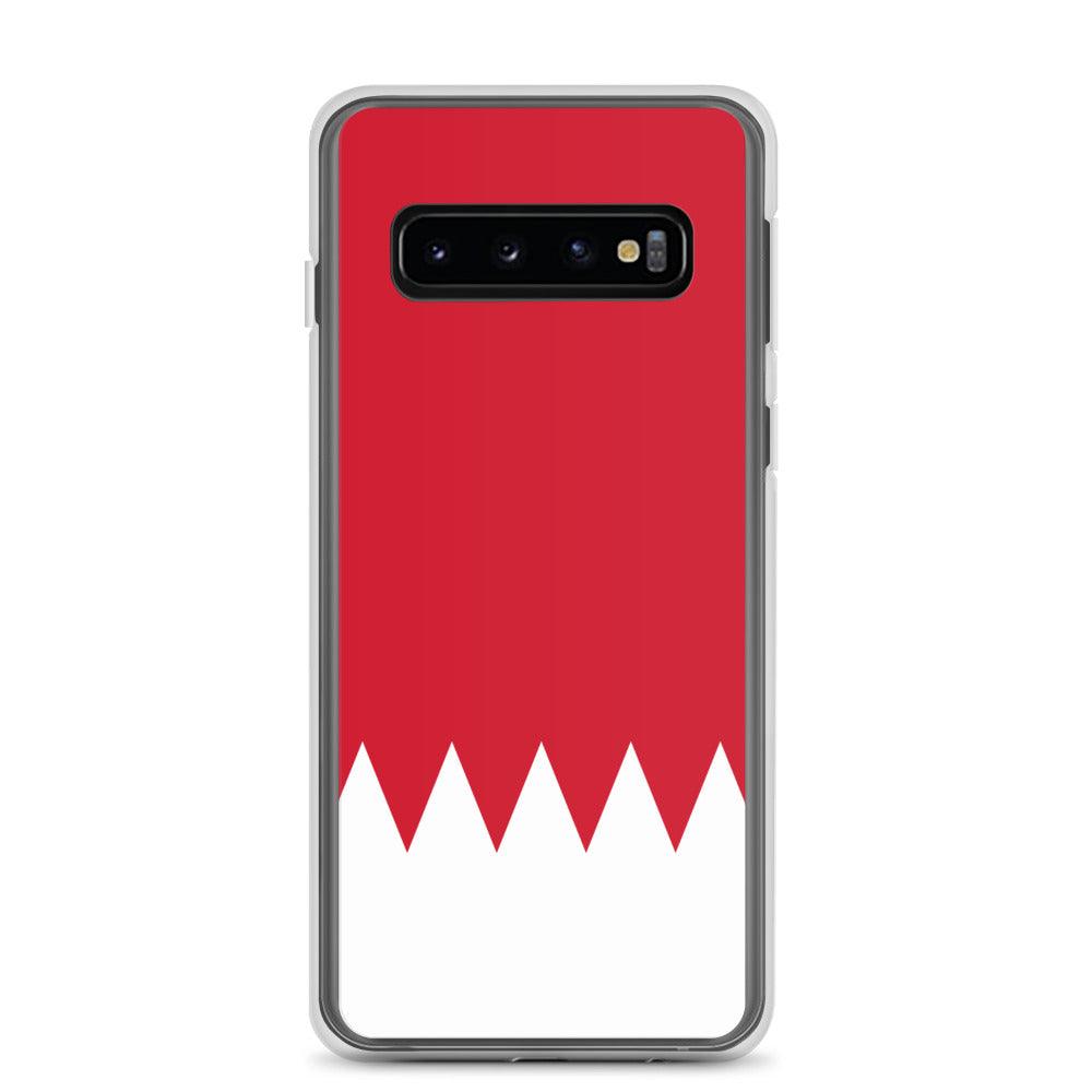 Coque de téléphone avec le drapeau de Bahreïn, en TPU, offrant une protection élégante et durable.