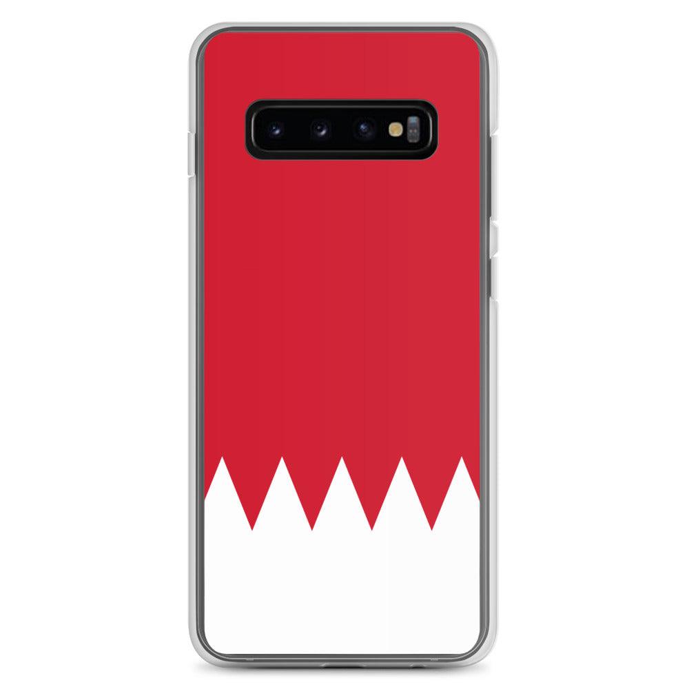 Coque de téléphone avec le drapeau de Bahreïn, en TPU, offrant une protection élégante et durable.