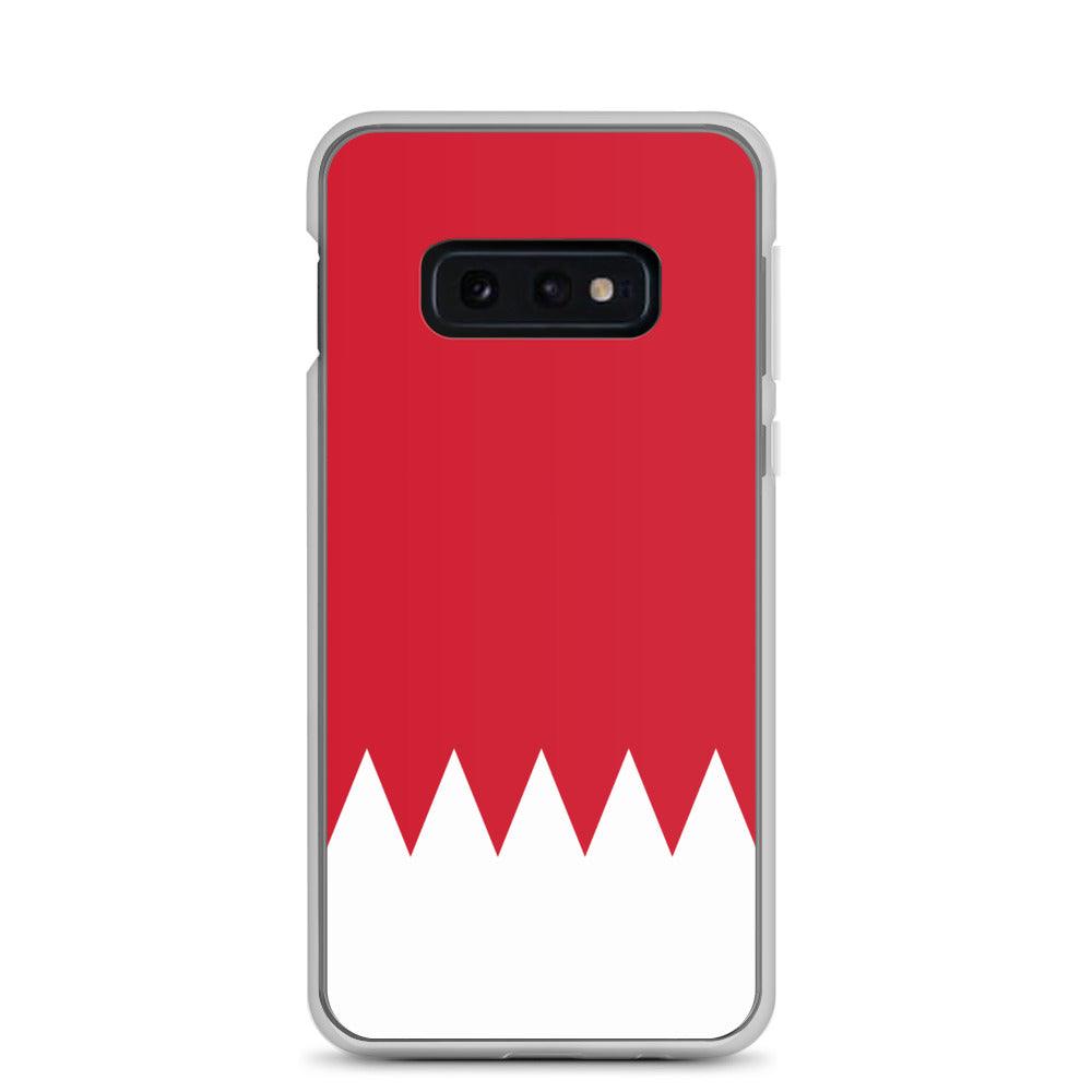 Coque de téléphone avec le drapeau de Bahreïn, en TPU, offrant une protection élégante et durable.