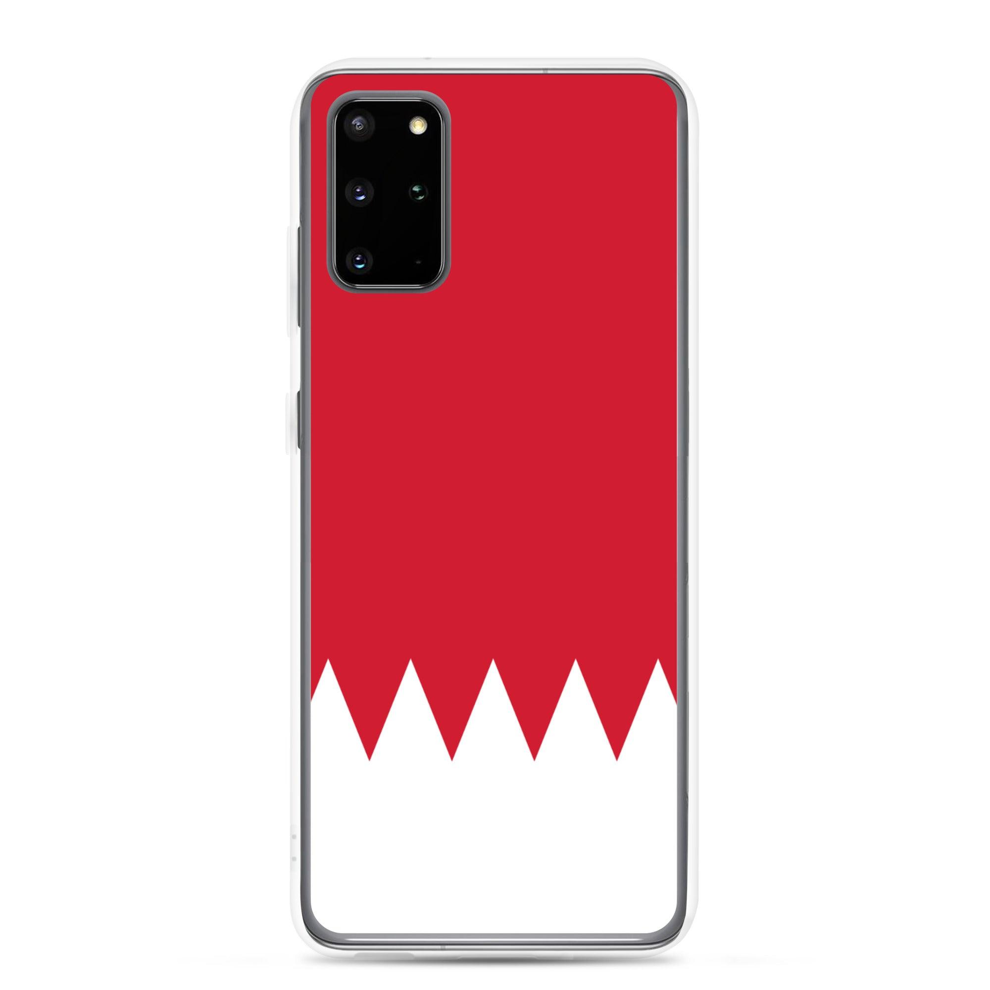 Coque de téléphone avec le drapeau de Bahreïn, en TPU, offrant une protection élégante et durable.