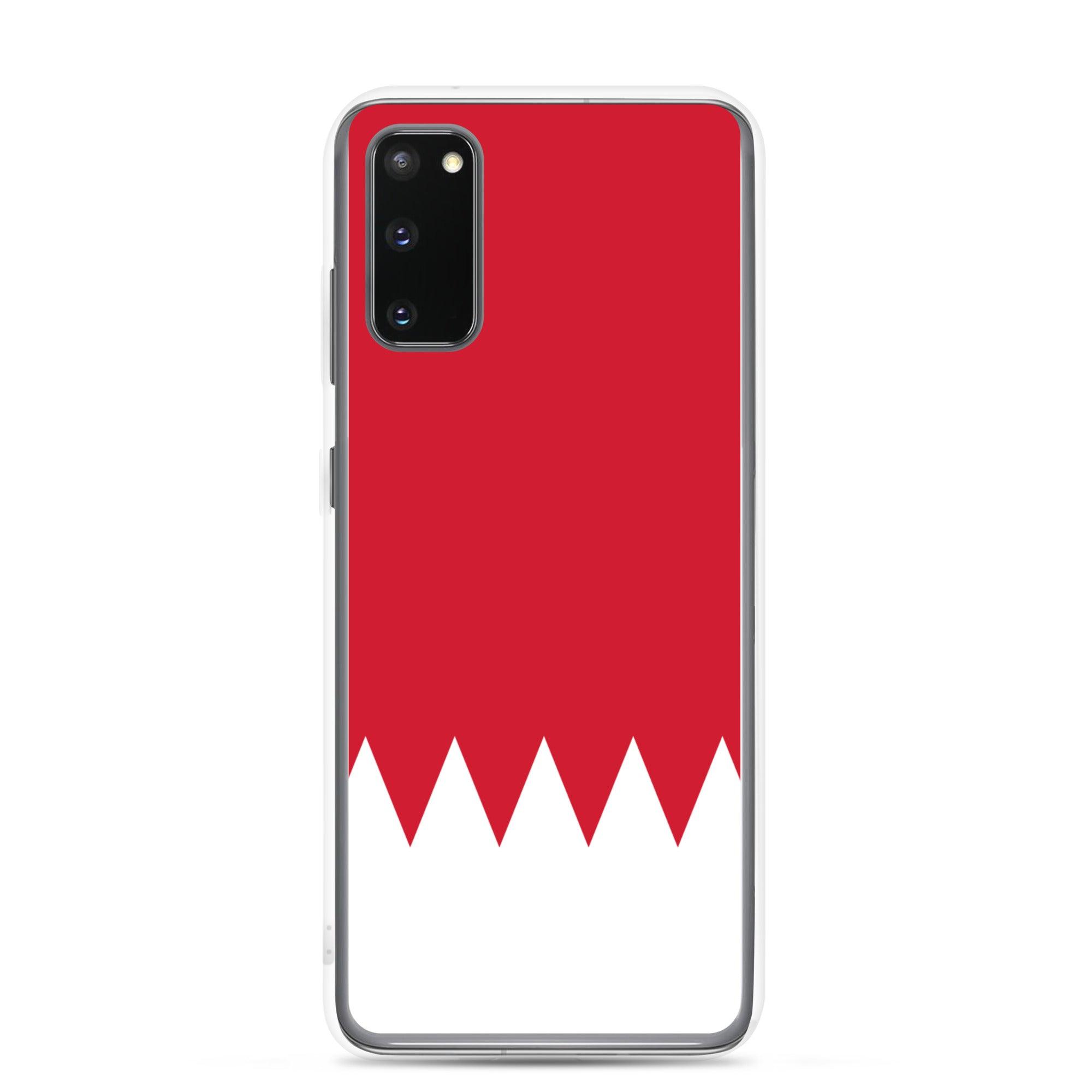 Coque de téléphone avec le drapeau de Bahreïn, en TPU, offrant une protection élégante et durable.