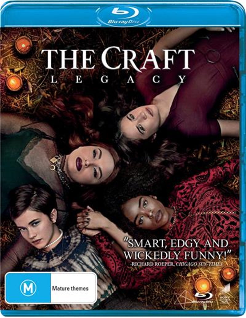 Blu-ray cover of Craft - Legacy featuring a group of teenage witches in a mystical setting.