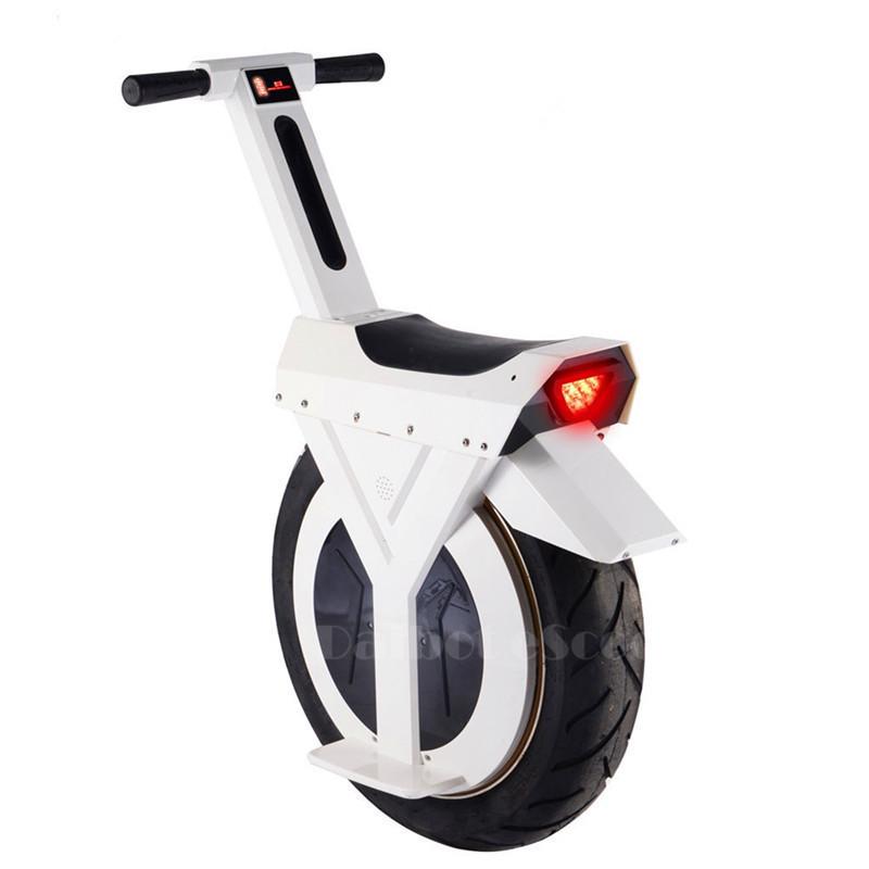 Daibot Electric Monowheel Scooter showcasing its sleek design and 17-inch tire, perfect for urban commuting.