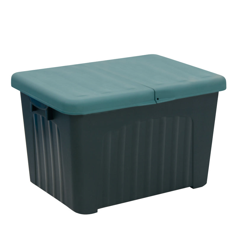 LEA Green Depozit Box made of durable polypropylene, measuring 80x58x51 cm, ideal for stylish home storage.