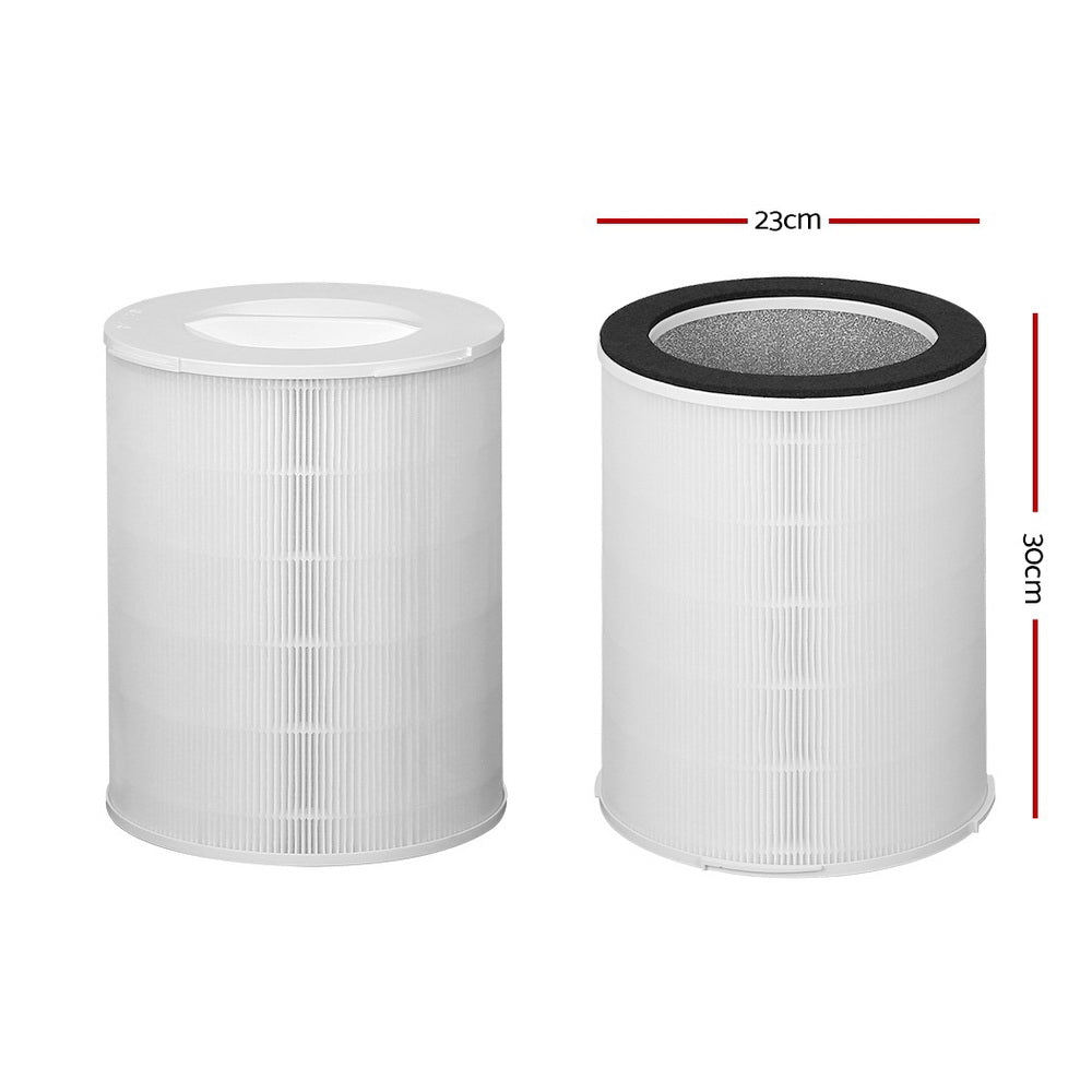 Devanti Air Purifier Replacement Filter showcasing its 3-layer filtration system for cleaner air.