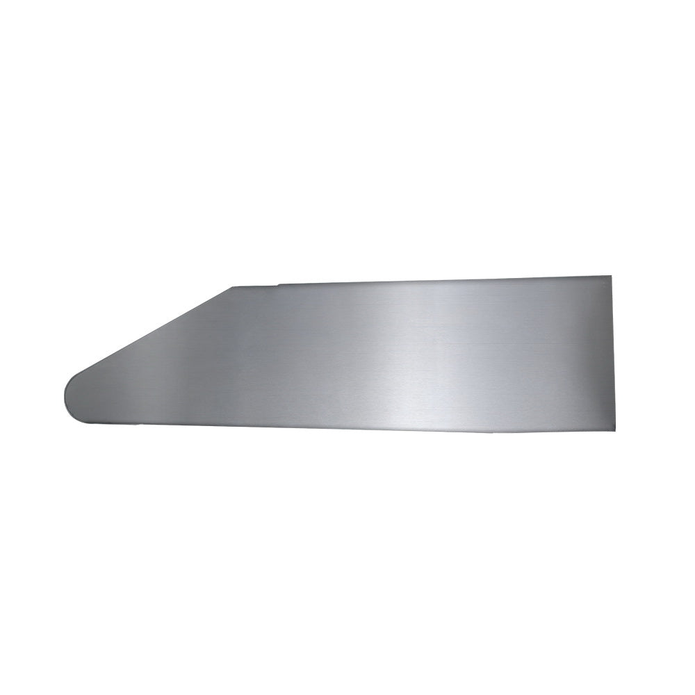 DEVANTI Fixed Range Hood in stainless steel, showcasing its sleek design and features for kitchen ventilation.