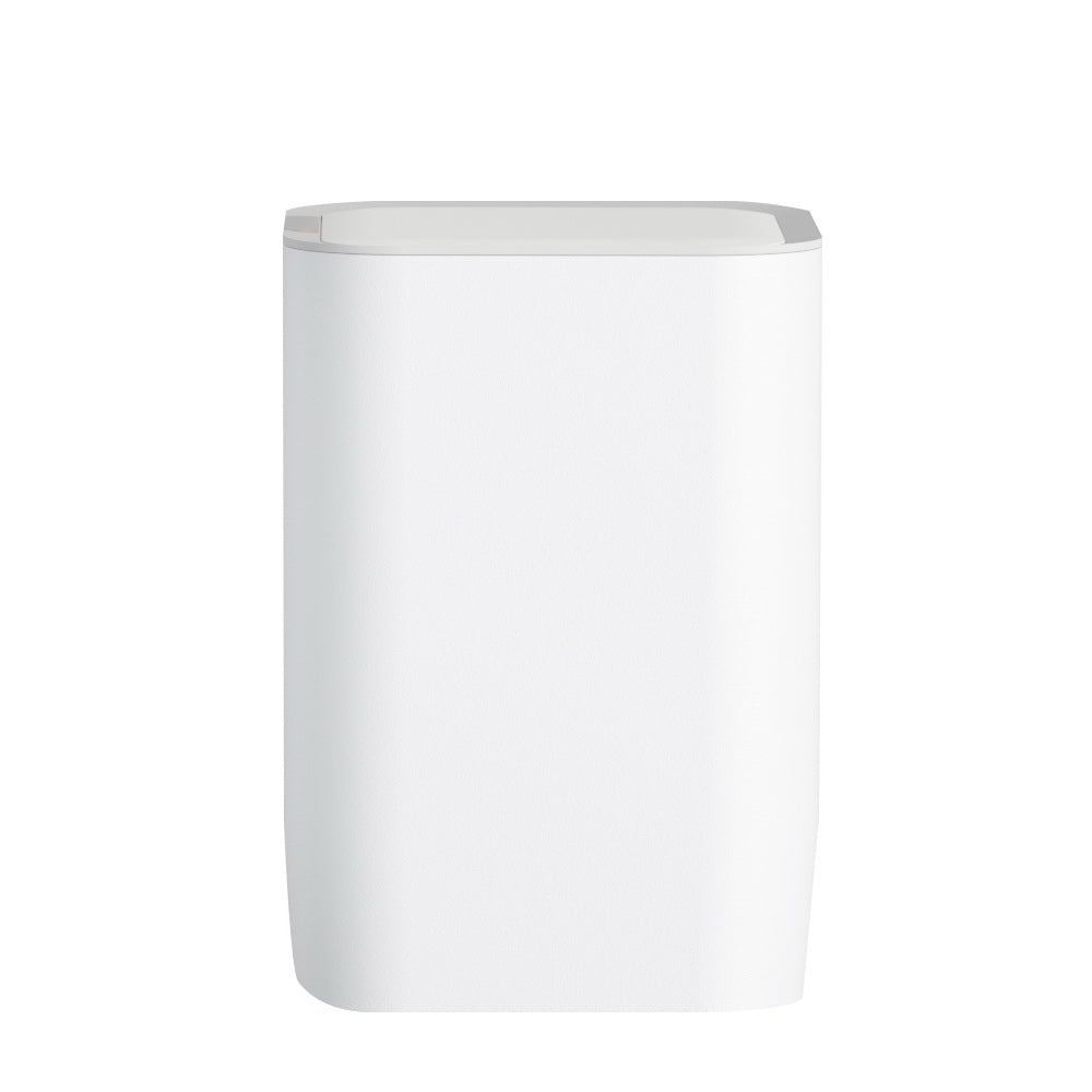 Devanti Sensor Bin in white, showcasing its sleek design and motion sensor feature for hands-free operation.