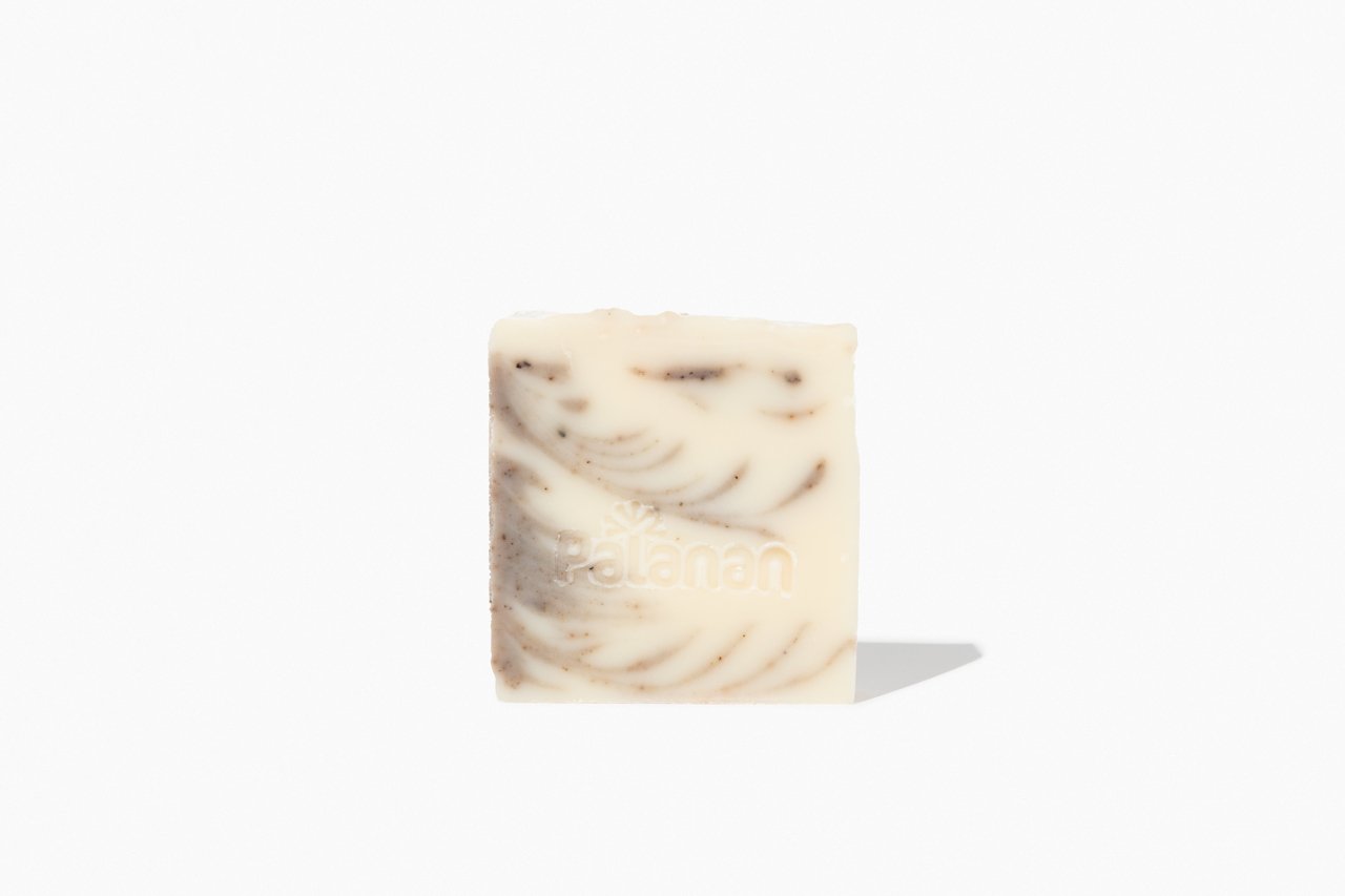 Eco-friendly Dish Soap Bar with Tea Tree Oil, handcrafted and plastic-free, ideal for sustainable dishwashing.