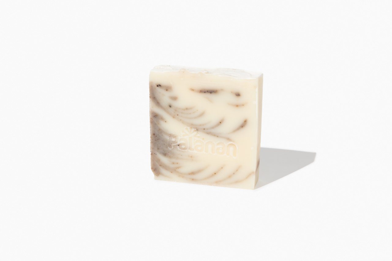 Eco-friendly Dish Soap Bar with Tea Tree Oil, handcrafted and plastic-free, ideal for sustainable dishwashing.