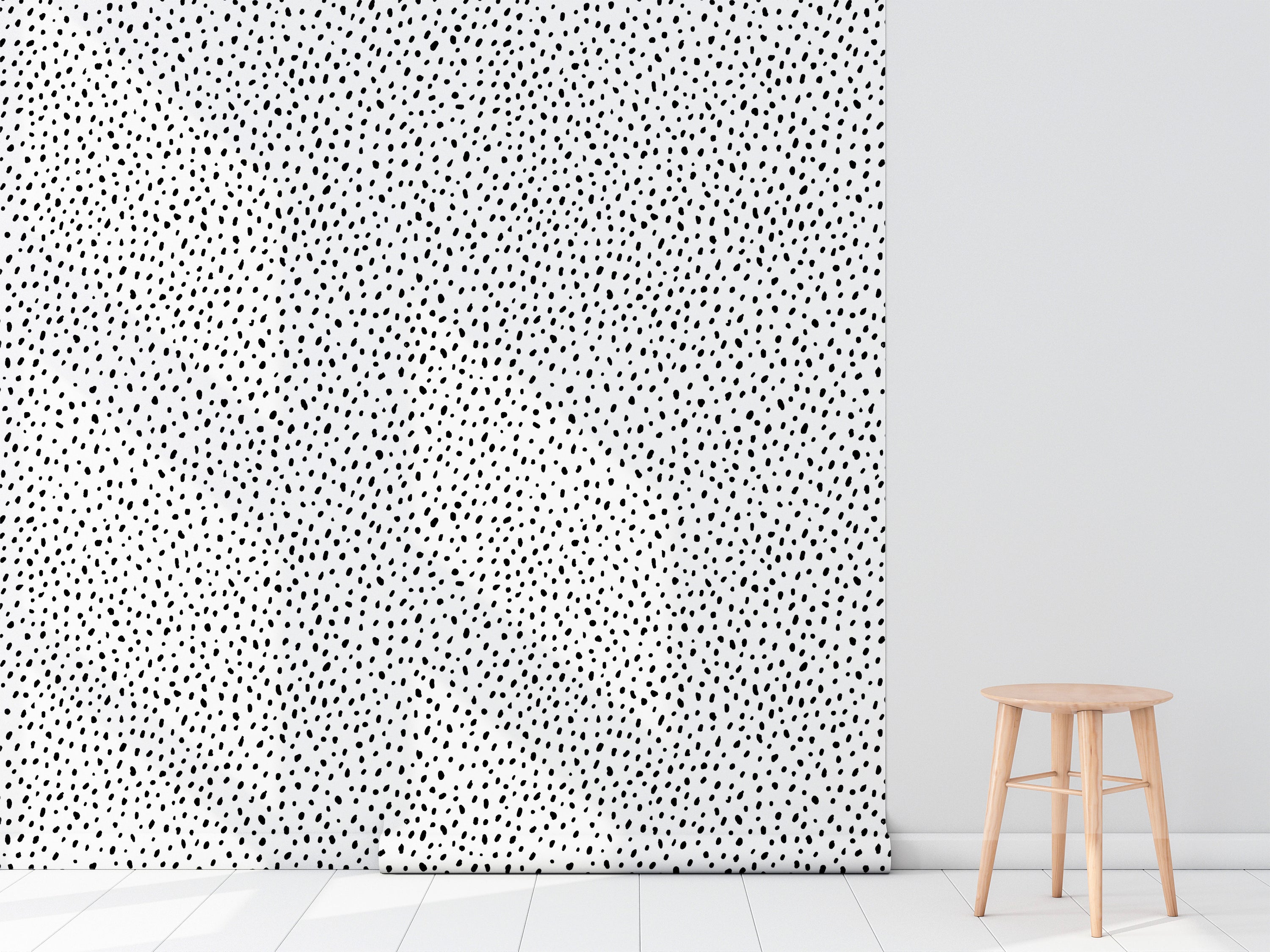 Dottie Wallpaper featuring a modern design with vibrant colors and patterns, perfect for home decor.