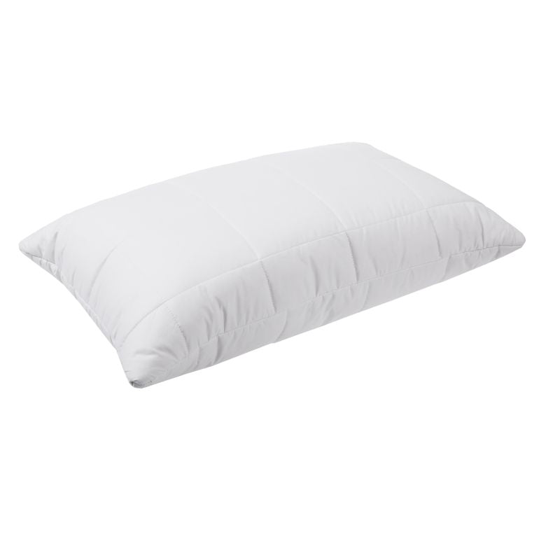 Dreamaker Australian Superwash Surround Pillow with bamboo cover and plush filling, showcasing its luxurious design and comfort.