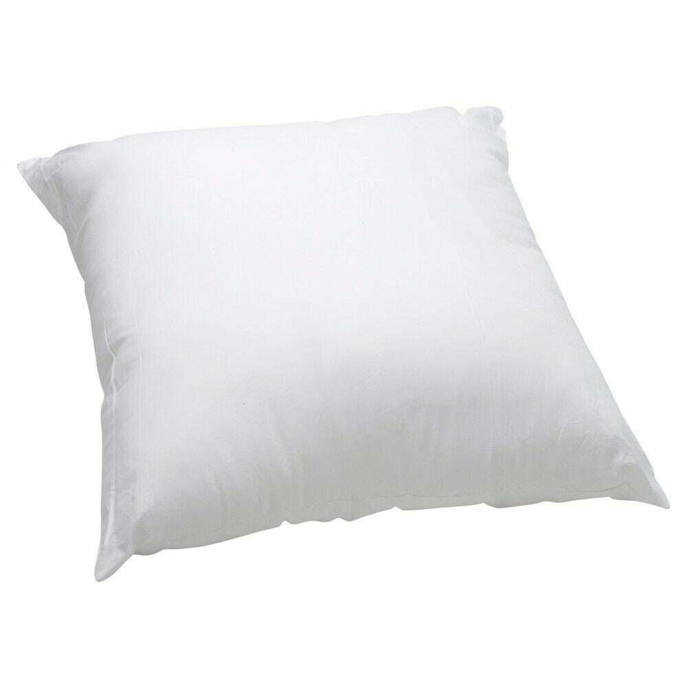 Dreamaker European Pillow with natural cotton cover and high loft filling, perfect for decoration and comfort.