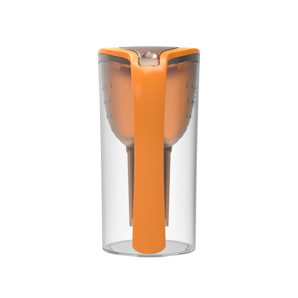 Drinkpod Ultra Premium Alkaline Water Pitcher with 3.5L capacity, featuring a sleek design and three alkaline water filters.