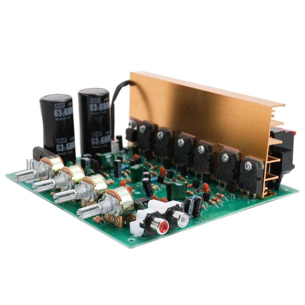 DX-2.1 Large Power Audio Amplifier Board designed for high power subwoofers, featuring robust components for enhanced audio performance.