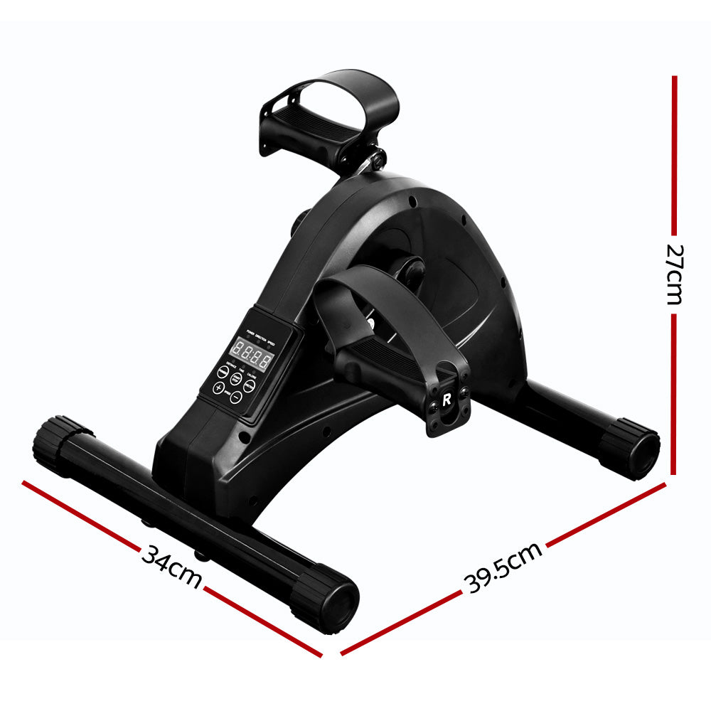 Everfit Electric Pedal Exercise Bike with LED display, ergonomic design, and remote control, suitable for home workouts.