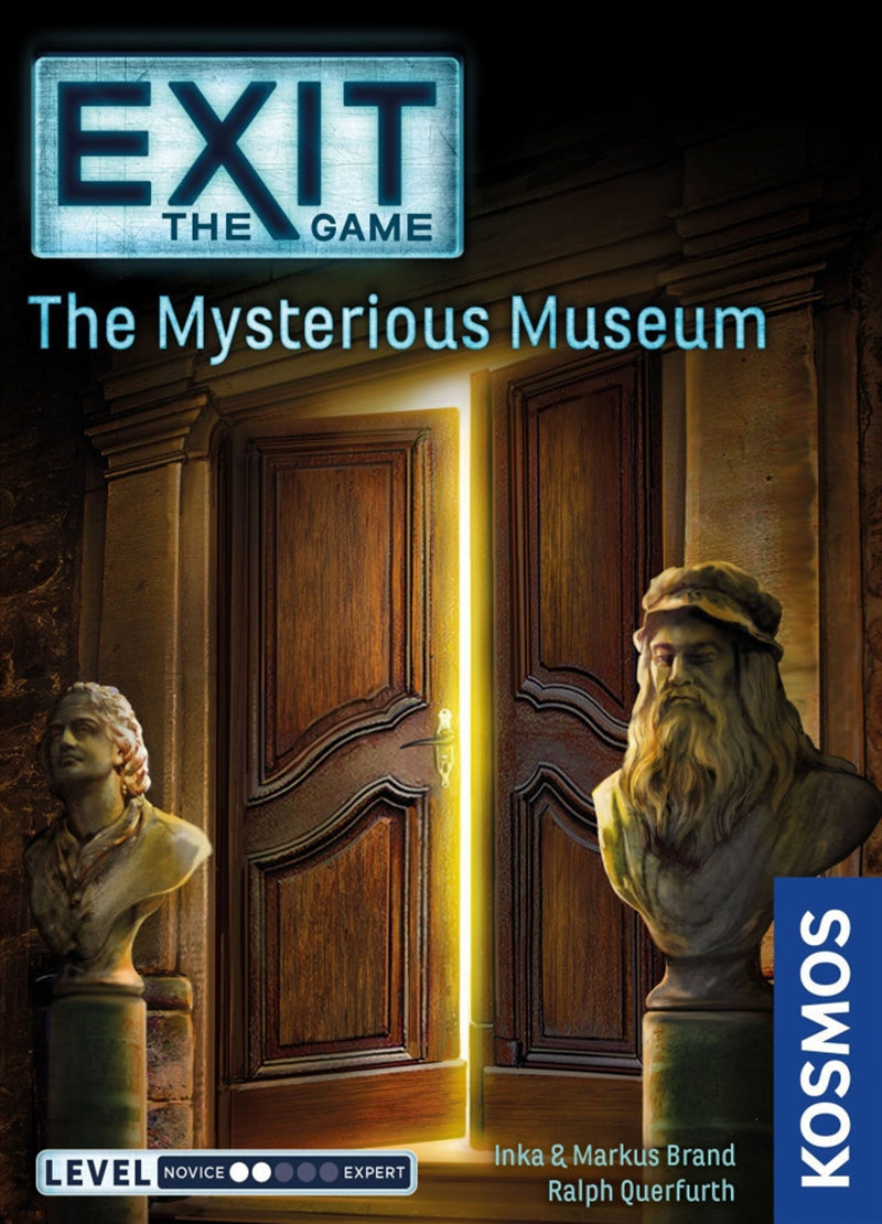 Exit the Game: The Mysterious Museum board game featuring puzzles and clues for an immersive escape room experience.