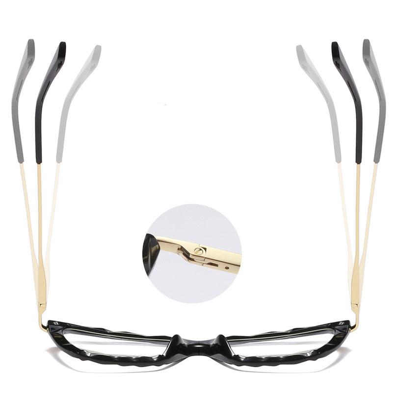 Trendy cat eye glasses frames for women in various colors including black, pink, and leopard print, showcasing stylish design and quality materials.