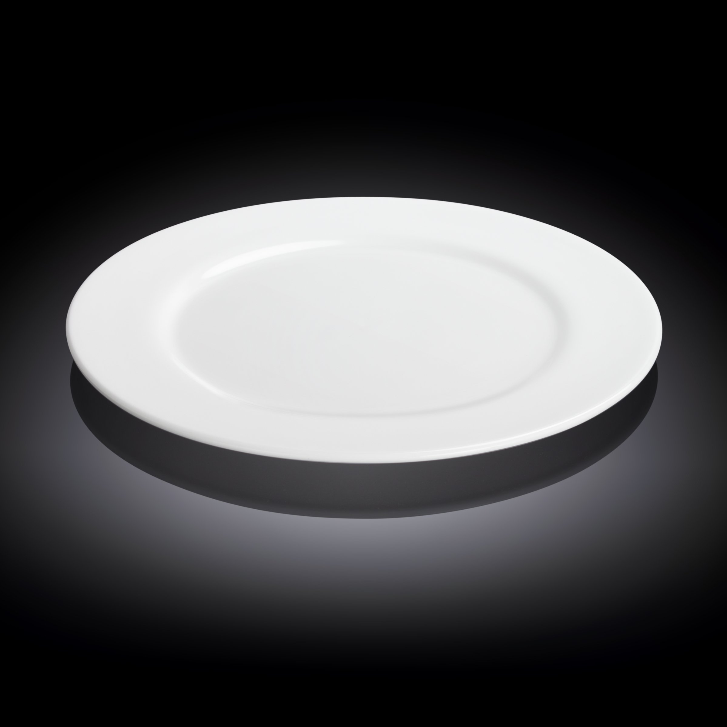 Fine Dining 24 Piece Professional Entertaining Set featuring elegant snow-white porcelain plates for bread, dessert, and dinner.