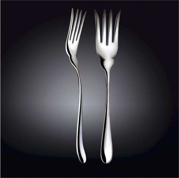 WILMAX Fish Serving Fork, 10.5 inches, high polish stainless steel with a finely balanced handle.