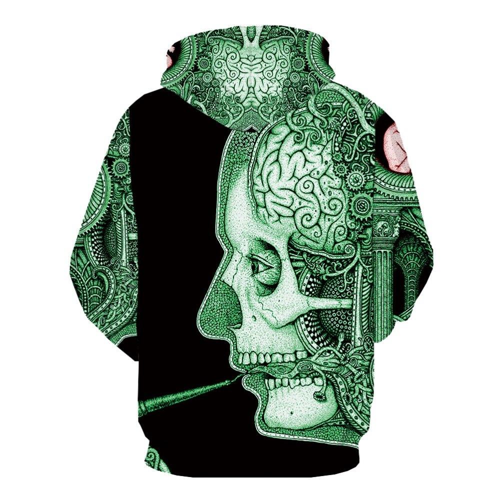 Colorful Flame Character Metal Military 3D Printed Hoodie for men, featuring a vibrant anime-inspired design and comfortable fit.