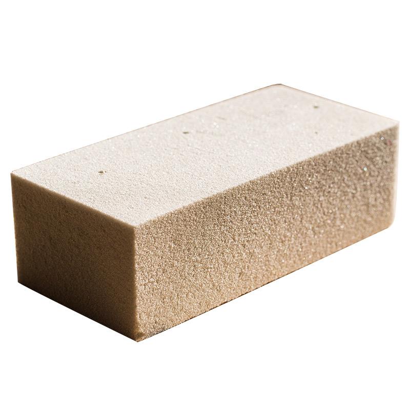 Set of 3 Flower Mud Dry Flower Foam Bricks in gray, ideal for floral arrangements and crafts.