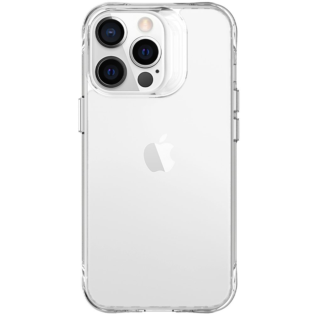 iCoverLover Shockproof Clear Case for iPhone 13 Pro Max, showcasing its transparent design and protective features.