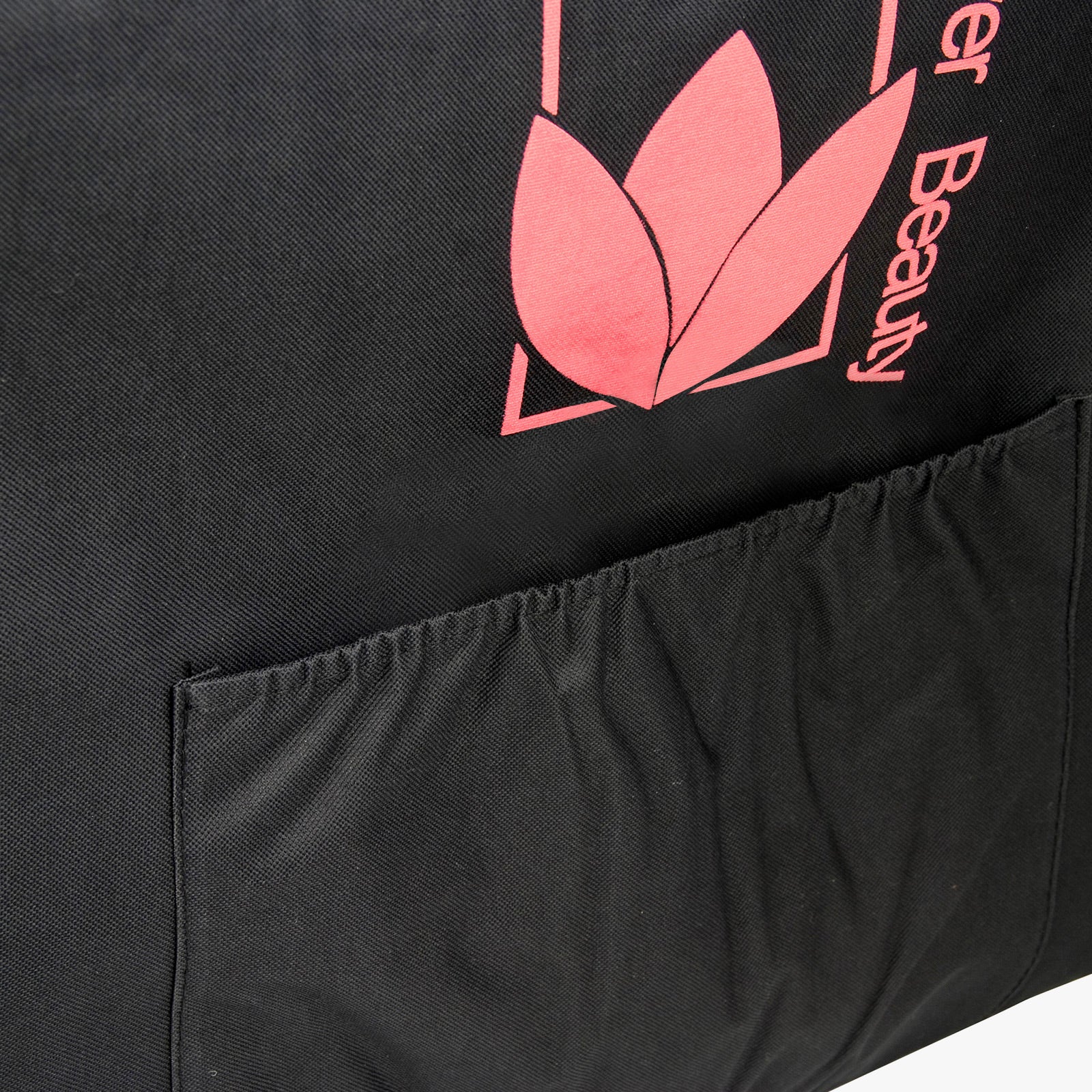 Forever Beauty Black Massage Table Portable Carry Bag with ergonomic straps and large storage pocket, designed for 55cm massage tables.