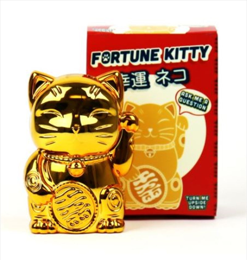 Fortune Kitty plastic model, a charming cat-shaped fortune teller with a playful design, perfect for decor and interactive fun.