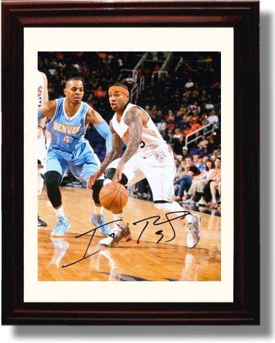 Framed 8x10 glossy print of Isaiah Thomas, Phoenix Suns, featuring a printed autograph.