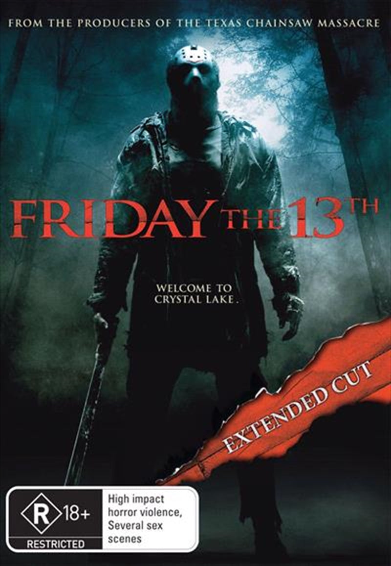 Friday The 13th - Part 12 DVD cover featuring Jason Voorhees in a dark, eerie setting.