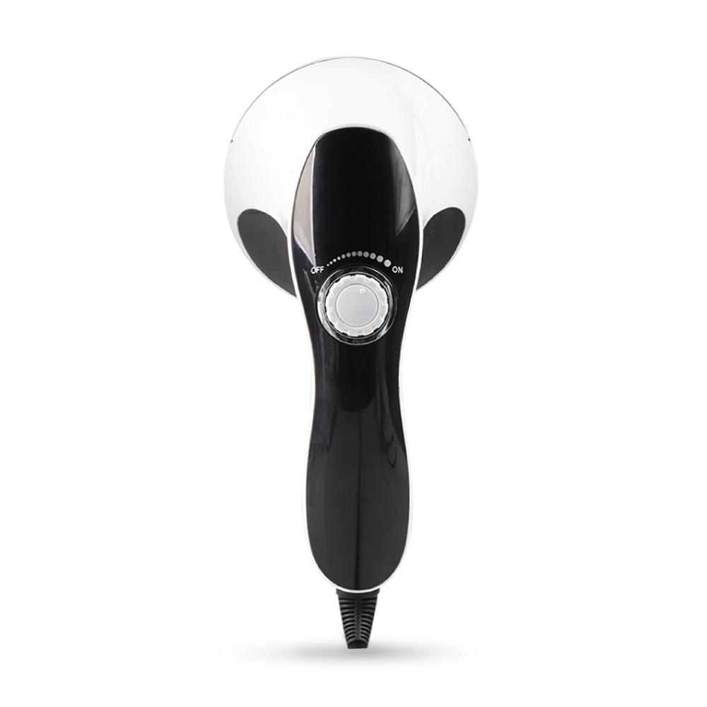 Full Body Vibration Handheld Massager with four interchangeable heads for versatile muscle relief and relaxation.